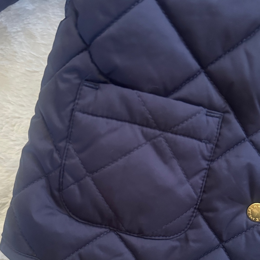 JANIE AND JACK The Quilted Ruffle Collar Jacket - Picture 4 of 8